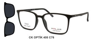 Alternative view of Polar 408 C428 51-19-140 Kahve Havana Ultem